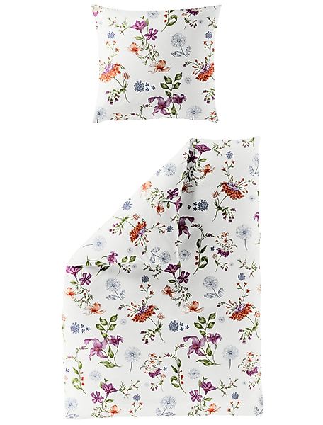 BIERBAUM Bettwäsche BIERBAUM Bettwäsche Biber viola günstig online kaufen