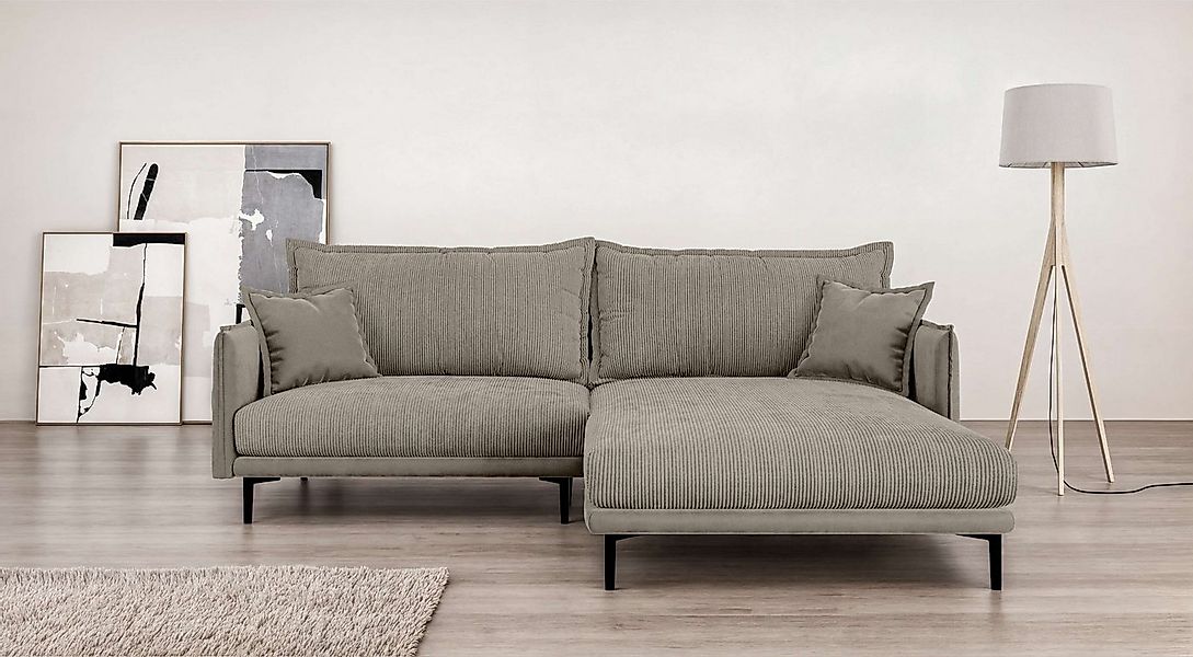 Home affaire Ecksofa ALEXANDRIA mit Recamiere rechts oder links bestellbar, günstig online kaufen