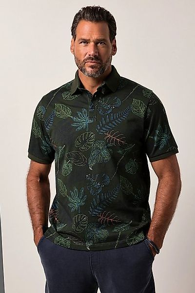 JP1880 Poloshirt JP1880 Poloshirt Halbarm Allover-Print Polokragen günstig online kaufen