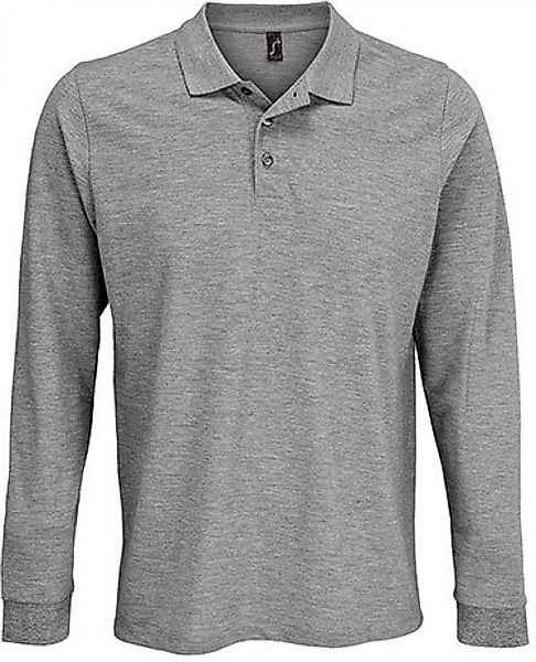 SOLS Langarm-Poloshirt Unisex Long Sleeve Polycotton günstig online kaufen