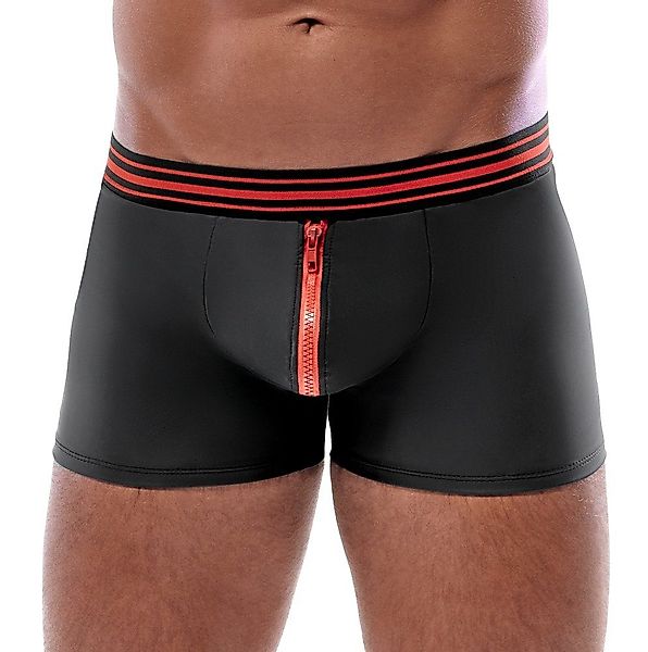 Svenjoyment Boxershorts Boxershorts mit rotem Reißverschluss günstig online kaufen