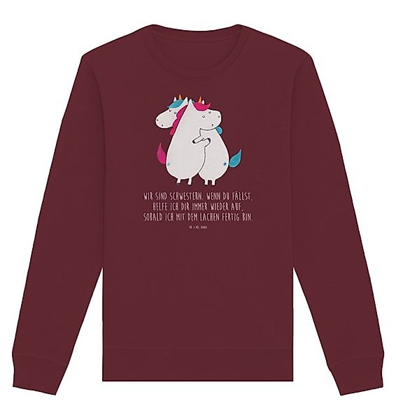 Mr. & Mrs. Panda Longpullover Einhörner Umarmen Größe L - Burgundy - Gesche günstig online kaufen