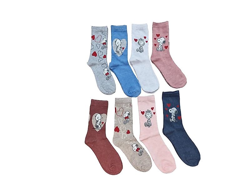 Mein Style Freizeitsocken Mein Style Peanuts Socken 4er-Bündel (4er-Bündel, günstig online kaufen