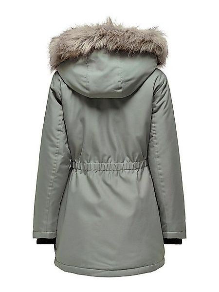 ONLY Winterjacke Only Damen Winter-Jacke OnlIris einfarbiger Parka Mantel F günstig online kaufen