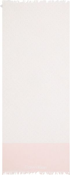 Calvin Klein Schal MONOGRAM COTTON GAUZE günstig online kaufen