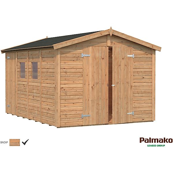 Palmako Gerätehaus "Dan", hellbraun günstig online kaufen