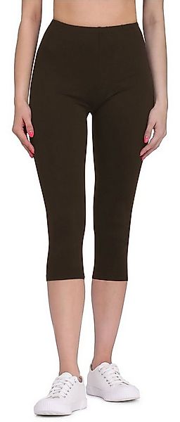 Bellivalini Leggings Damen 3/4 Capri Hose aus Viskose BLV50-148 (1-tlg) aus günstig online kaufen