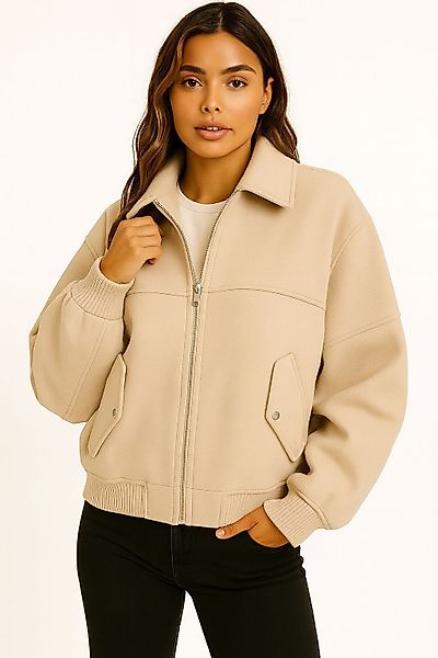 Worldclassca Bomberjacke Worldclassca Bomberjacke Trench Kragen günstig online kaufen
