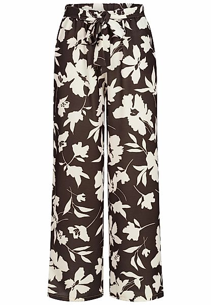 CLOUD 5IVE Stoffhose "CLOUD 5IVE Pants with tie belt and aop flower print" günstig online kaufen