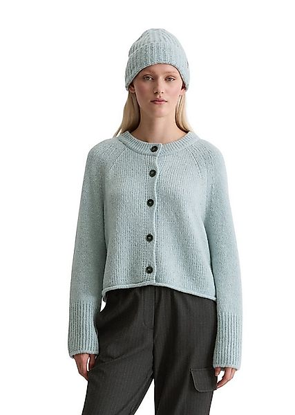 Marc O'Polo Cardigan aus softem Schurwolle-Mix, Raglanärmel, loose fit günstig online kaufen