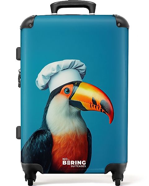 NoBoringSuitcases.com© Hartschalen-Trolley mit leuchtende Räder - günstig online kaufen