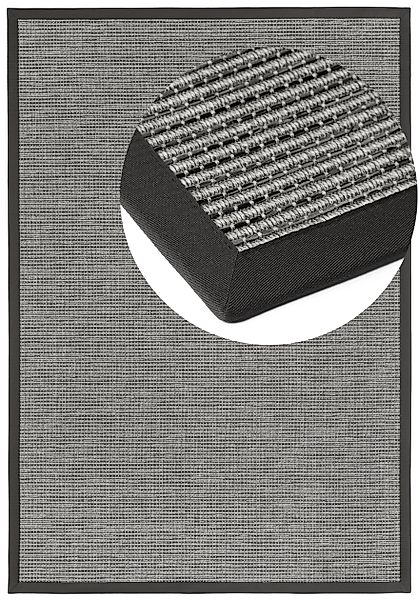 Dekowe Teppich »Basic S2 Stripes«, rechteckig, 10 mm Höhe, meliert, Sisalop günstig online kaufen