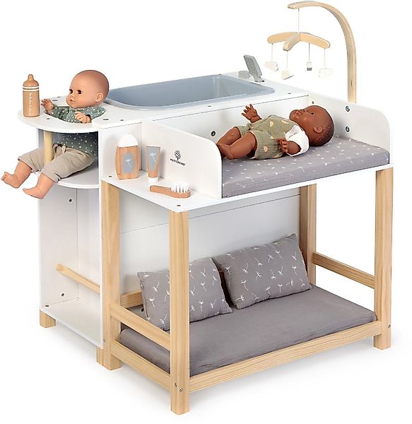 MUSTERKIND® Puppen Pflegecenter Viola, weiß/natur/grau, aus günstig online kaufen