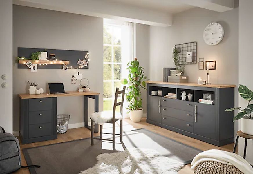 Home affaire Büromöbel-Set "Westminster", im romantischen Landhausstil günstig online kaufen
