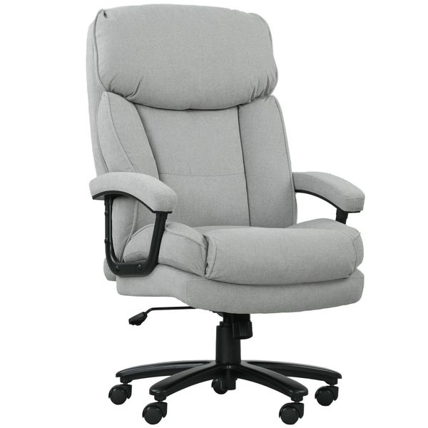 HOMCOM Bürostuhl Ergonomisch Schreibtischstuhl mit Wippfunktion, günstig online kaufen