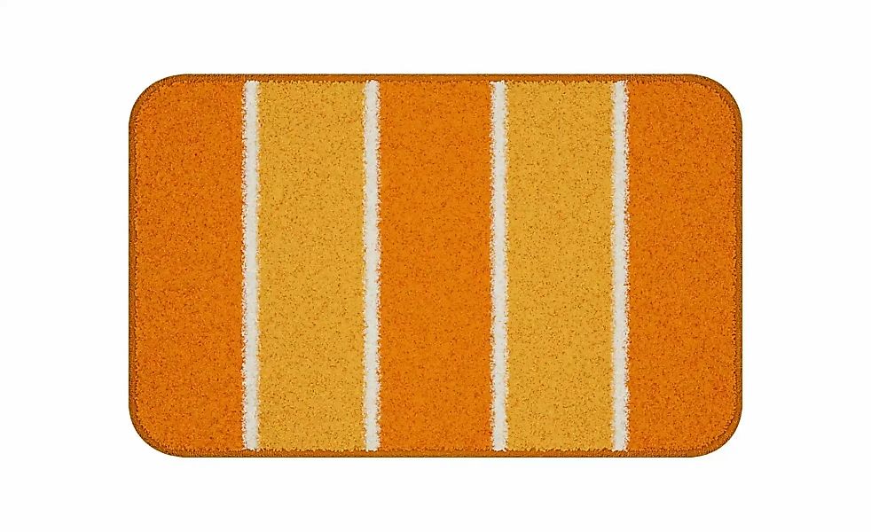 Grund Badematte ¦ orange ¦ Synthetik ¦ Maße (cm): B: 50 H: 1,8 Badtextilien günstig online kaufen