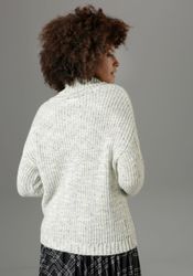 Aniston CASUAL Rollkragenpullover aus trendigem Melange-Garn günstig online kaufen