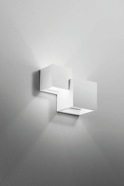 ECO-LIGHT Wandleuchte »Wandleuchte CEPHEUS, weiß«, 2 flammig, Leuchtmittel günstig online kaufen