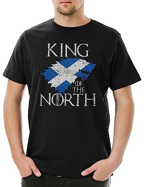 Urban Backwoods Print-Shirt Urban Backwoods King In The North Herren T-Shir günstig online kaufen