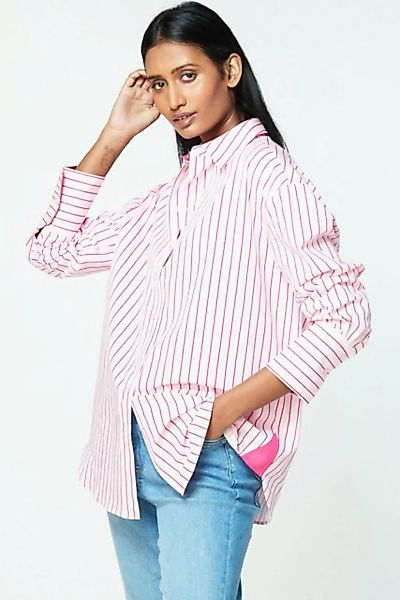 Next Langarmbluse Oversize-Hemd aus Baumwolle (1-tlg) günstig online kaufen