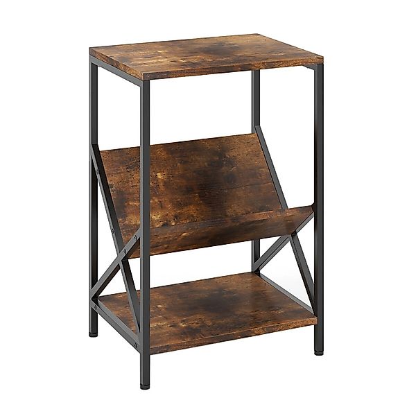 Costway Beistelltisch 3-Stufiger Plattenspielerständer Couchtisch günstig online kaufen