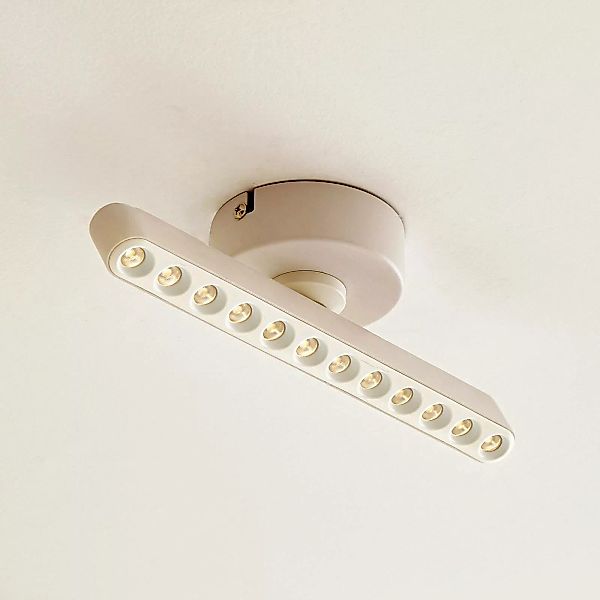 Lindby LED-Strahler Eldrin, weiß, 1-flg., Lichtpunkte günstig online kaufen