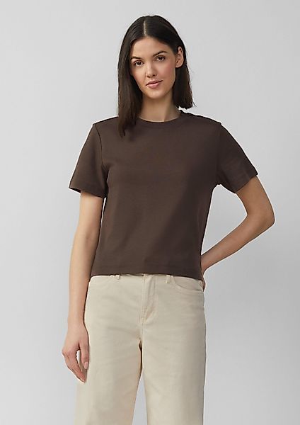 s.Oliver Kurzarmshirt T-Shirt T-Shirt aus Interlockjersey günstig online kaufen