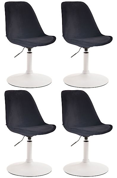 CLP Esszimmerstuhl Maverick Samt (4er Set), günstig online kaufen