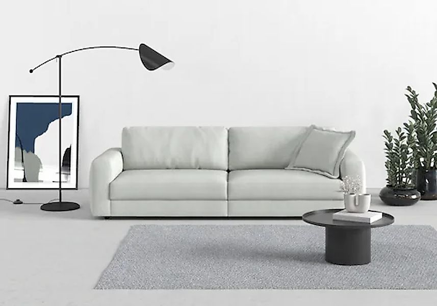 TRENDMANUFAKTUR Big-Sofa »Bourbon« extra tiefe Sitzfläche, wahlweise mit Si günstig online kaufen