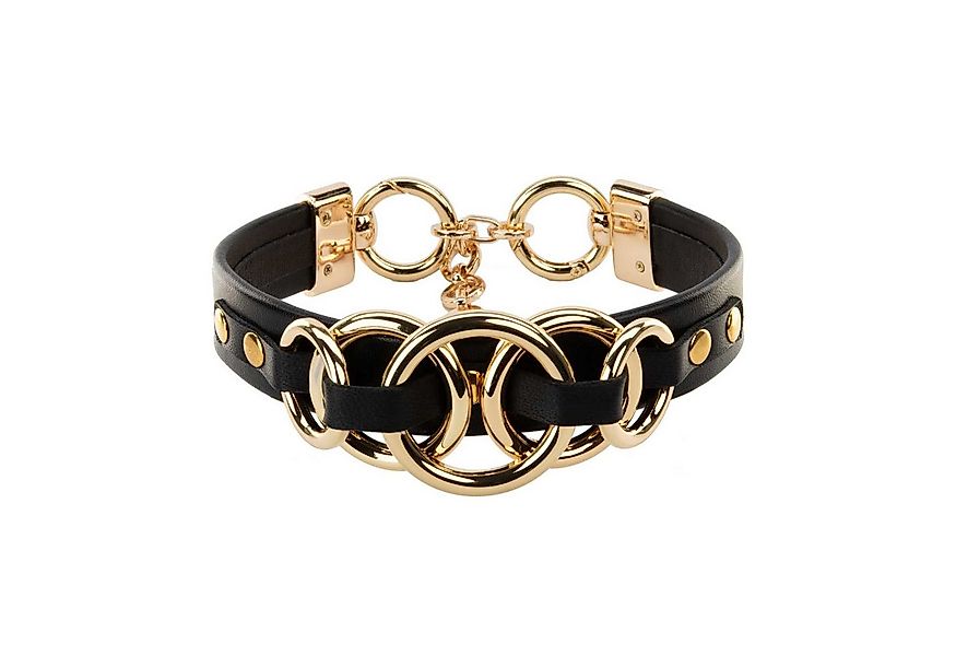 Asche & Gold Choker Adele Lederhalsband handgerfertigt günstig online kaufen