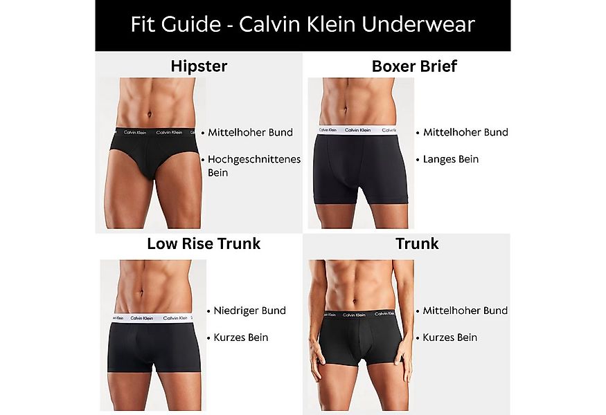 Calvin Klein Underwear Boxer BOXER BRIEF 3PK (Packung, 3-St., 3er-Pack) Mit günstig online kaufen