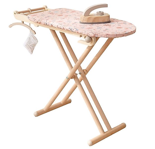 howa Kinder-Bügelbrett miniflowers, Spielzeug Bügelbrett Holz klappbar, höh günstig online kaufen