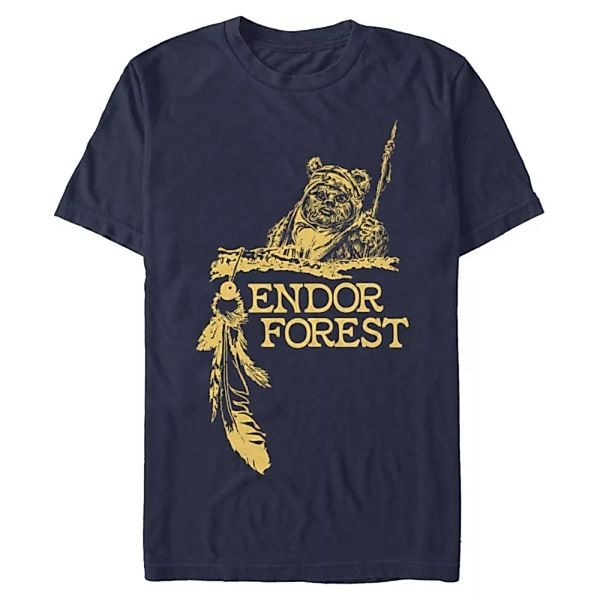Star Wars - Ewoks Endor Forest - Männer T-Shirt günstig online kaufen