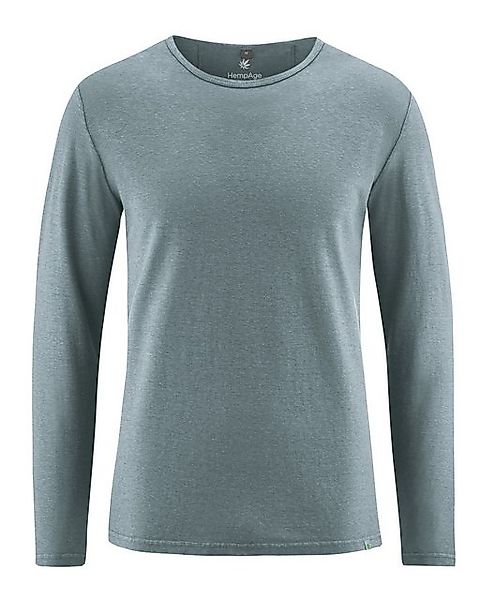 HempAge Langarmshirt Klassisches Langarmshirt günstig online kaufen