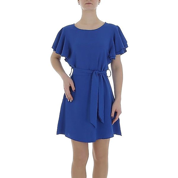 Ital-Design Sommerkleid Damen Freizeit (86164385) Kreppoptik/gesmokt günstig online kaufen