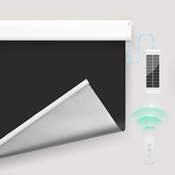 Elektrisches Rollo Thermorollo, mit Fernbedienung Verdunkelung günstig online kaufen