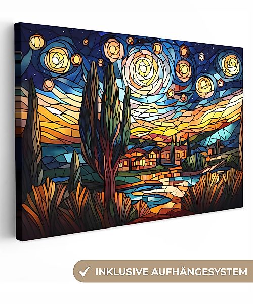 OneMillionCanvasses® Leinwandbild Himmel - Sterne - günstig online kaufen