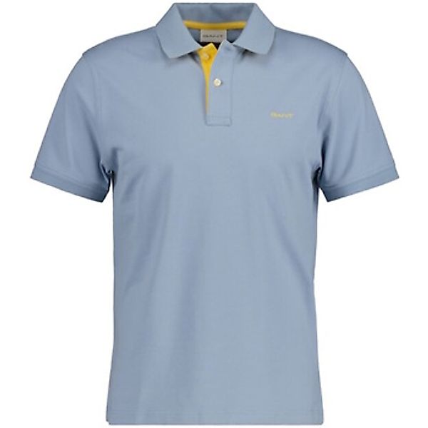 Gant  T-Shirts & Poloshirts Poloshirt Reg Contrast Pique Kurzarmshirt günstig online kaufen