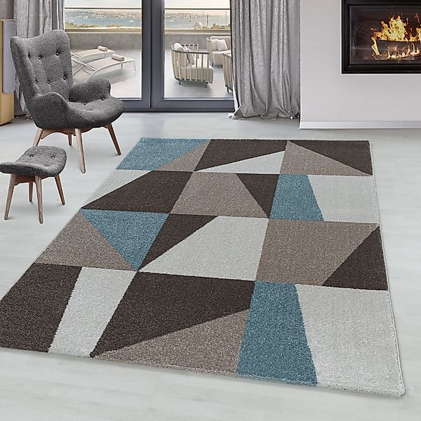 SIMPEX24 Teppich Ombre Design, Läufer, Höhe: günstig online kaufen