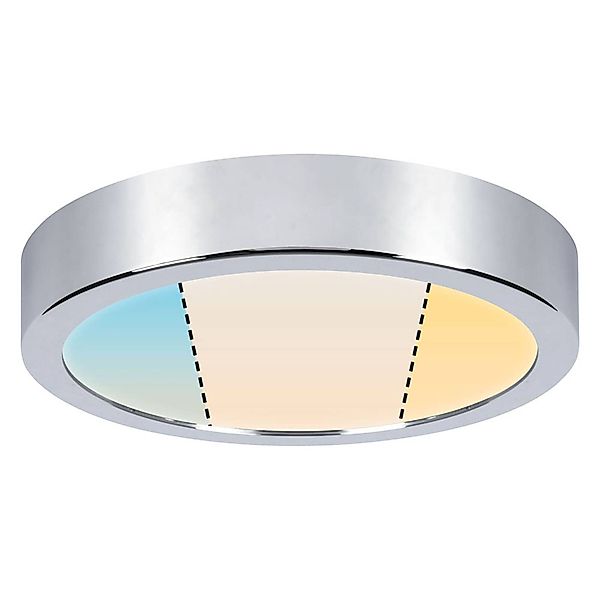 Paulmann "LED Panel Aviar IP44 rund 220mm 13W 1050lm White Switch Chrom" günstig online kaufen