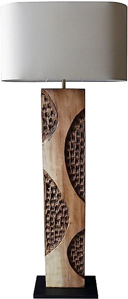 SalesFever Stehlampe Akazie, ohne Leuchtmittel, handgefertigt günstig online kaufen