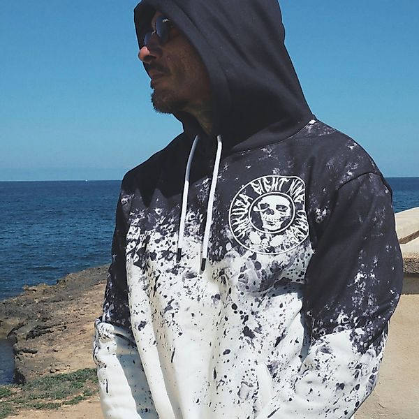 YAKUZA Hoodie Splash Allover günstig online kaufen