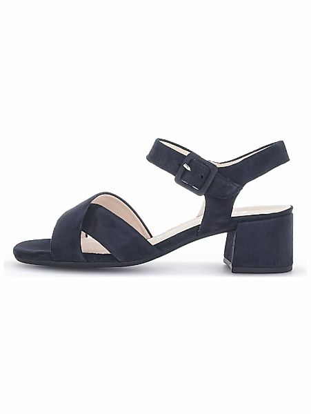 Gabor Comfort Riemchensandale "Gabor Comfort Sandalen Veloursleder" günstig online kaufen