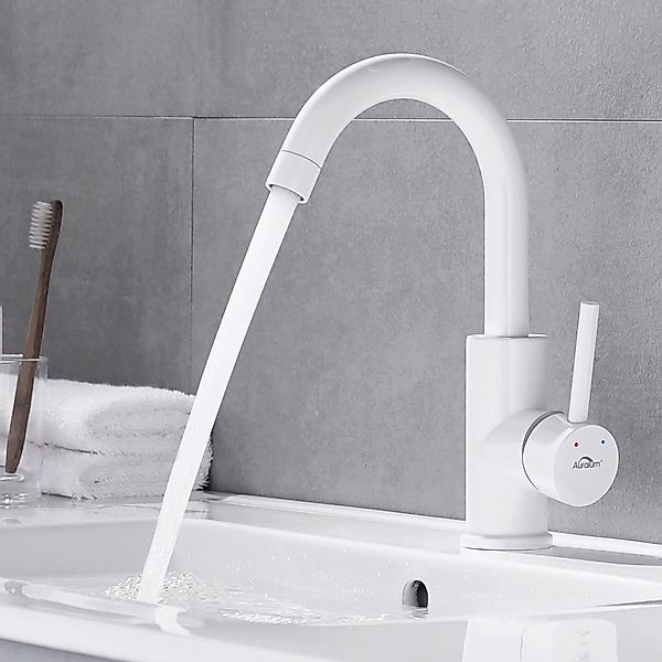 Auralum Max Waschtischarmatur Wasserhahn Bad Badarmatur günstig online kaufen