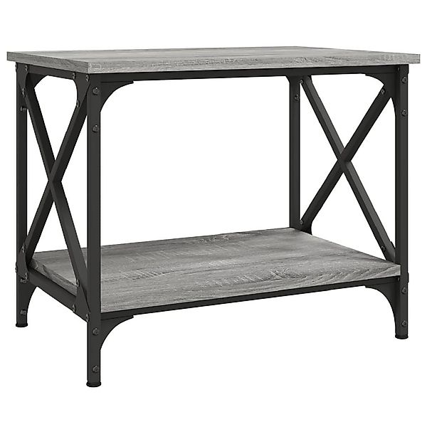 vidaXL Couchtisch Beistelltisch Grau Sonoma 55x38x45 günstig online kaufen