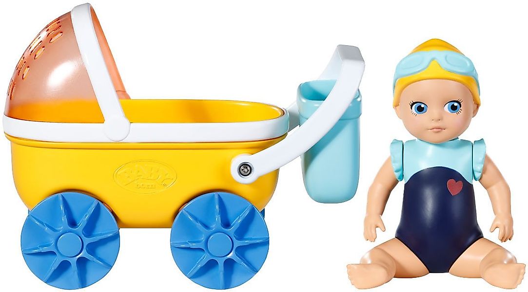 Baby Born Badespielzeug Splish Splash Kinderwagen mit Emma günstig online kaufen