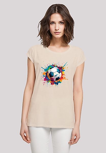 F4NT4STIC T-Shirt Bunte Fußball Grafik Premium günstig online kaufen