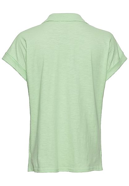 camel active T-Shirt T-Shirt mit Polokragen günstig online kaufen