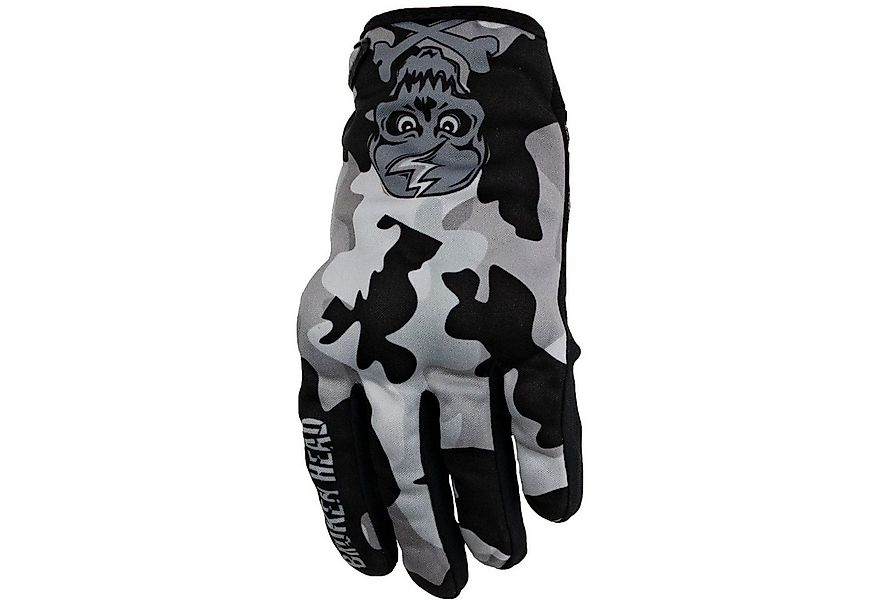 Broken Head Motorradhandschuhe MX-Handschuhe Rebelution Camouflage Grau Wei günstig online kaufen