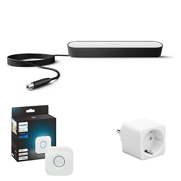 Philips Hue Play White & Color Ambiance Tischleuchte Schwarz inkl. Netzteil günstig online kaufen